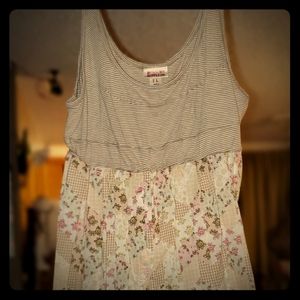 Mossimo flowy tank floral print